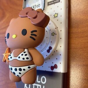 Hello Kitty Brown and White Phone Case